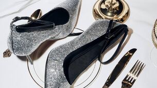 <p>Crystal Point Court Shoes, River Island, €80</p>