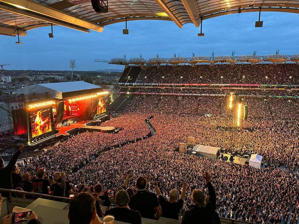 AC/DC at Croke Park. 