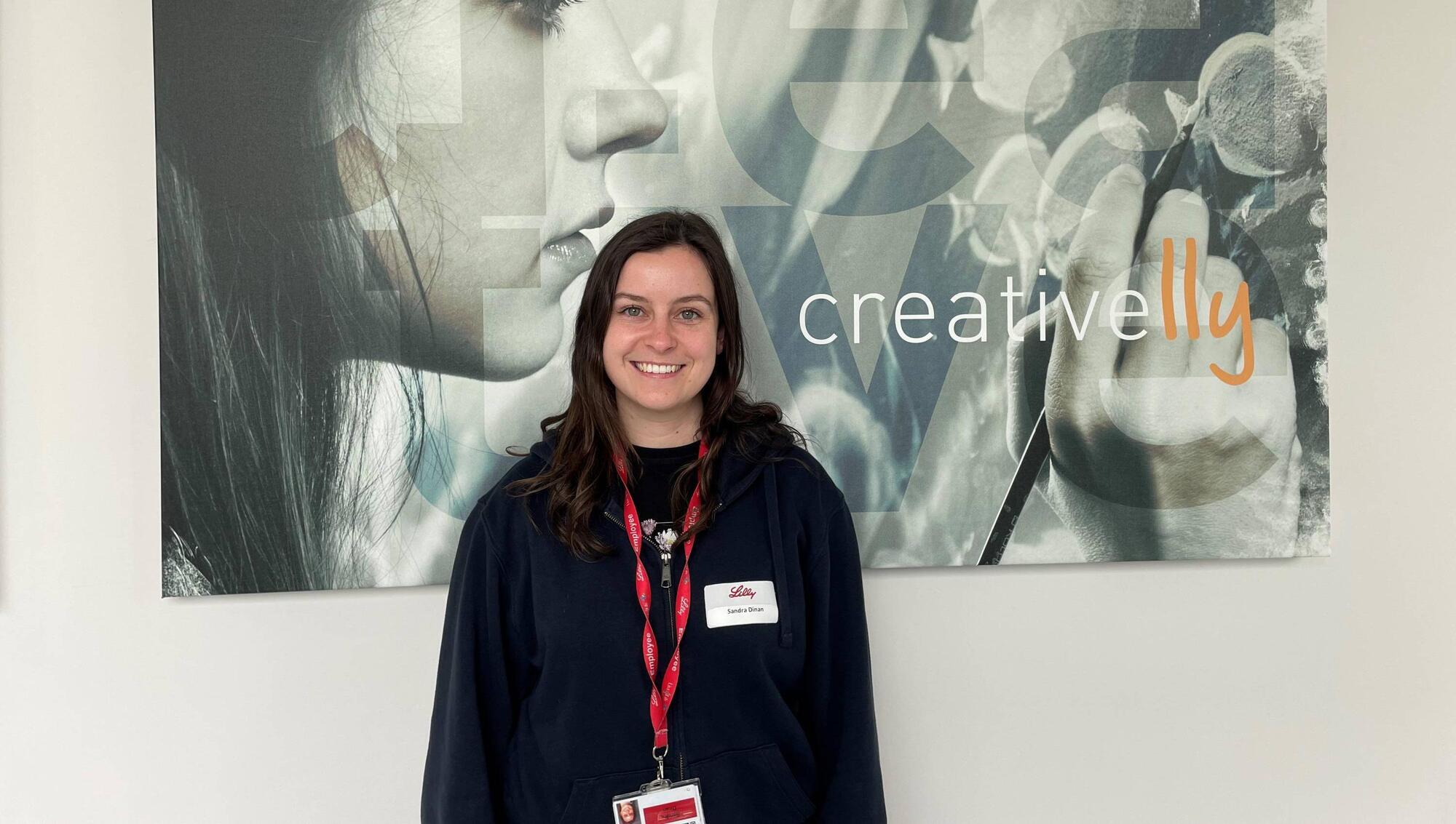 Sandra Dinan is enjoying her current role as a process engineer in Small Molecule Manufacturing at Lilly in Kinsale, a world-leading innovative pharmaceutical company. She joined the Lilly Engineering Graduate Programme in September 2022 after completing a BEng (Hons) degree in Chemical and Biopharmaceutical Engineering at MTU.