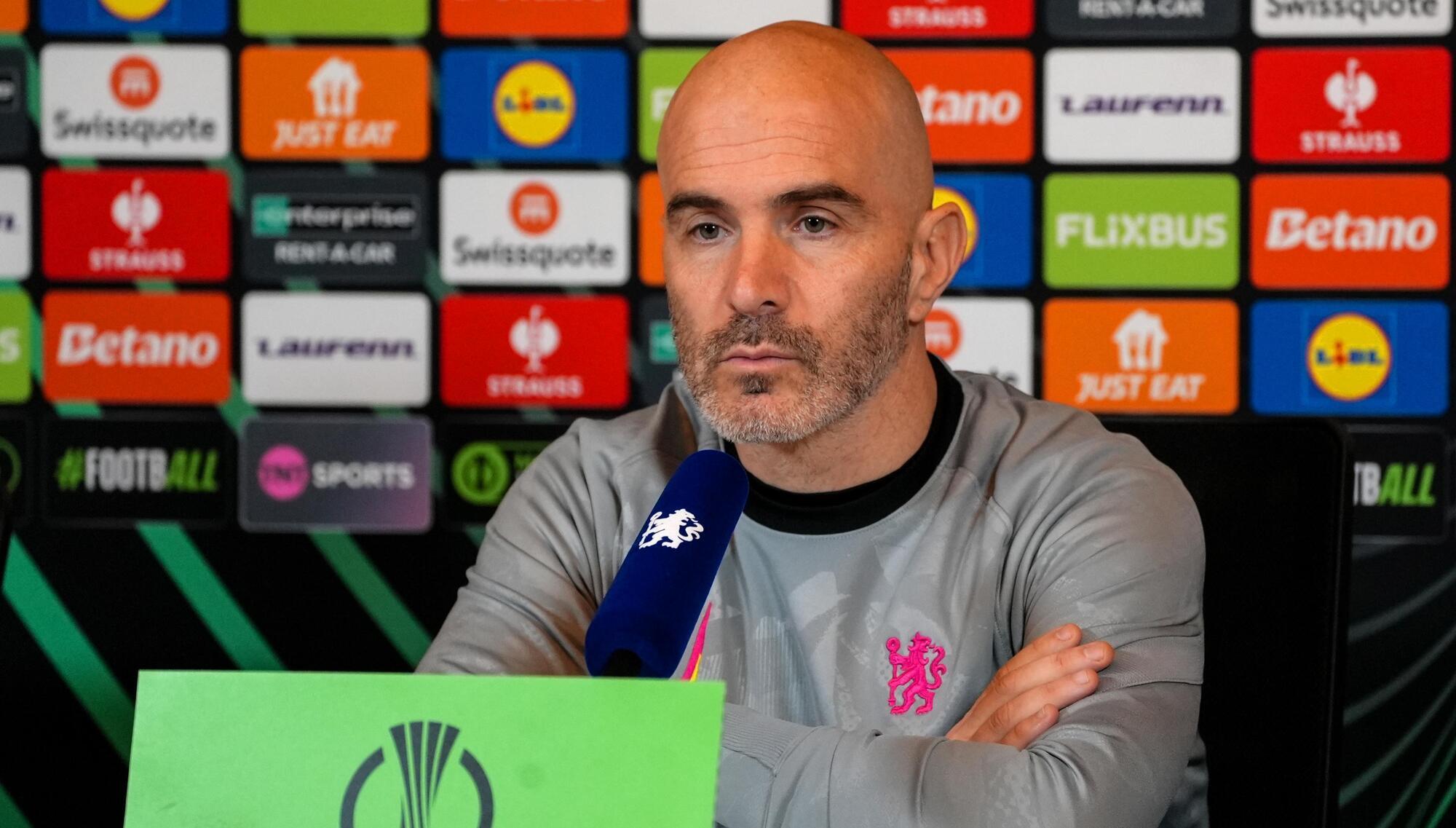 Chelsea manager Enzo Maresca stands by Mykhailo Mudryk ahead of Shamrock Rovers clash
