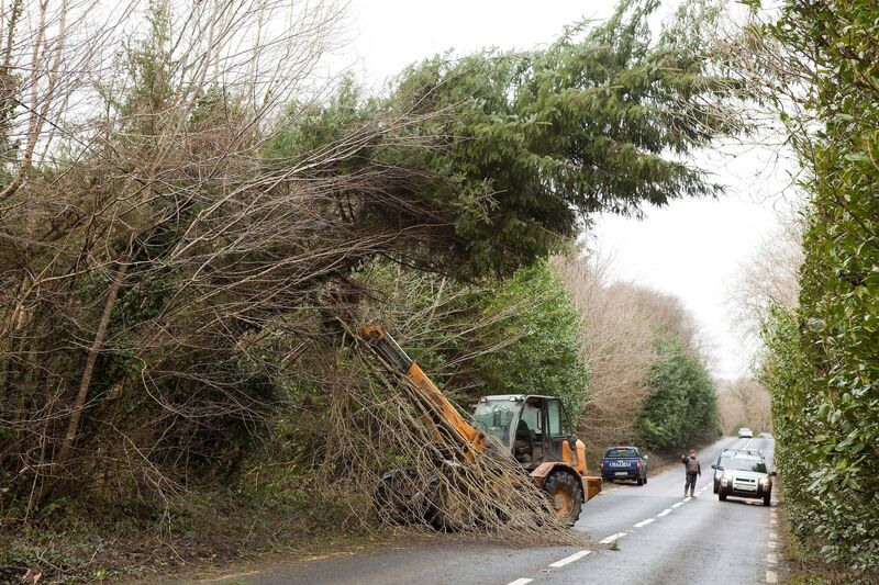 Storm Darwin wreaked havoc across West Cork in 2014. Picture: Emma Jervis