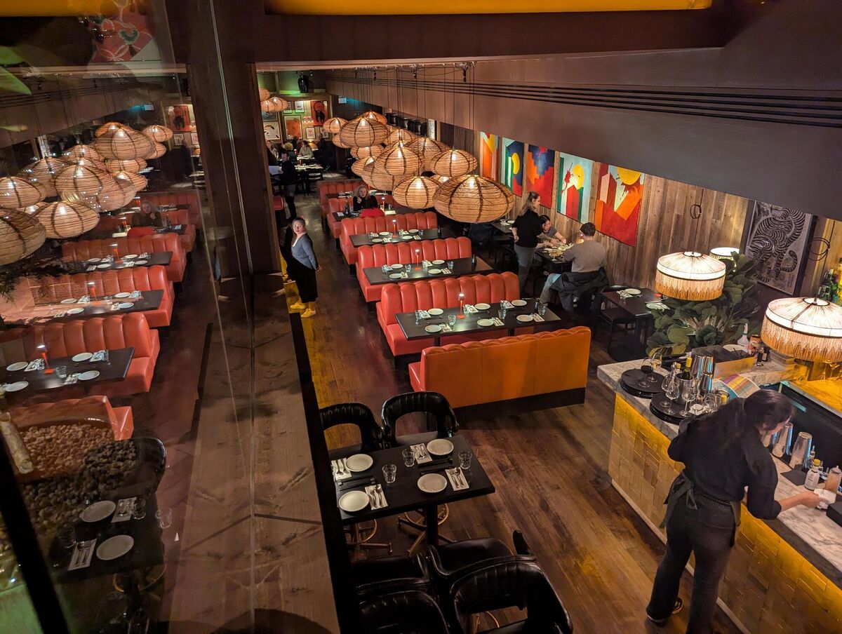 The interior of Kaldero