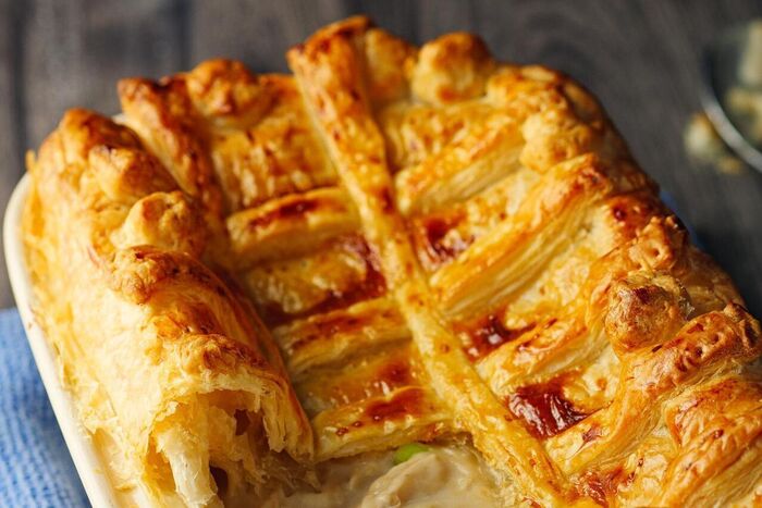 Christmas Leftover Pie