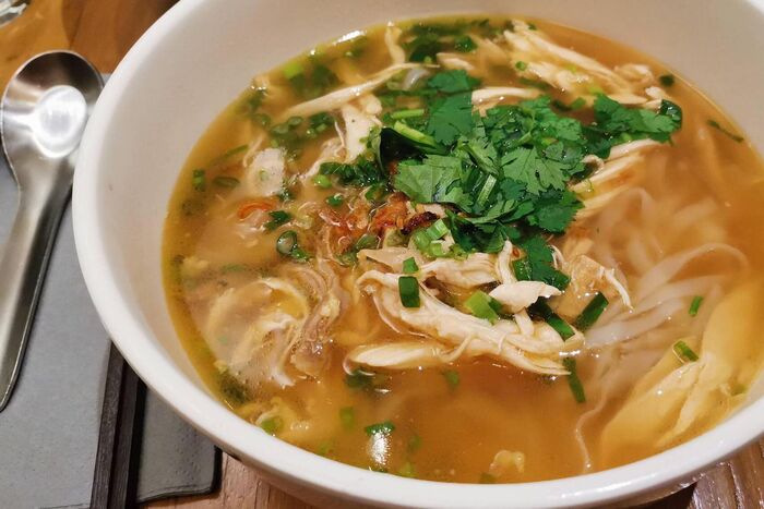 Vietnamese Turkey Noodle Soup