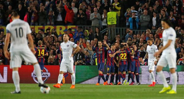 PSG no match for rampant Barcelona