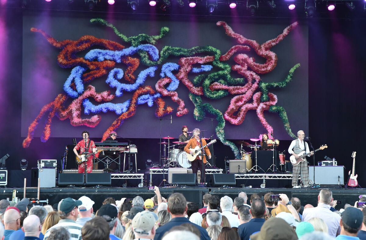 Crowded House in concert at Musgrave Park, Cork. Picture: Eddie O'Hare