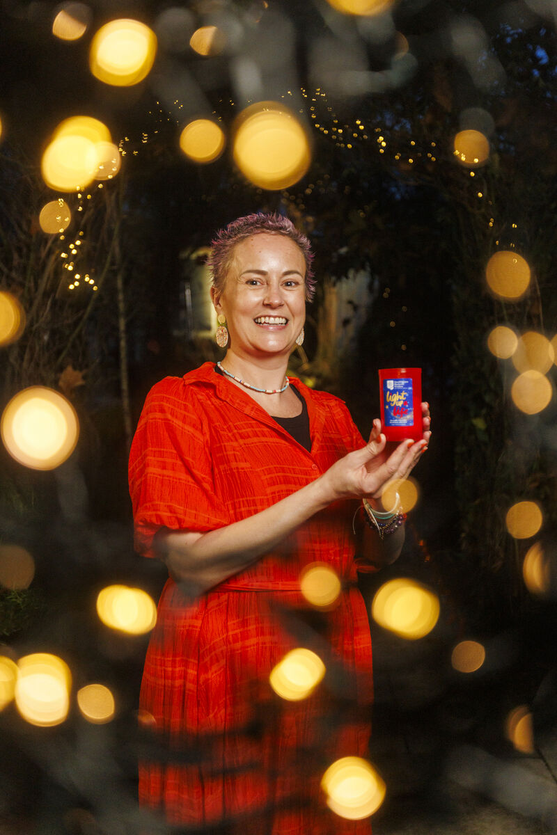Pictured at the launch of Our Lady’s Hospice &amp; Care Services’ (OLH&amp;CS) Light Up A Life Remembrance Ceremony is patient Hazel Skelton. 