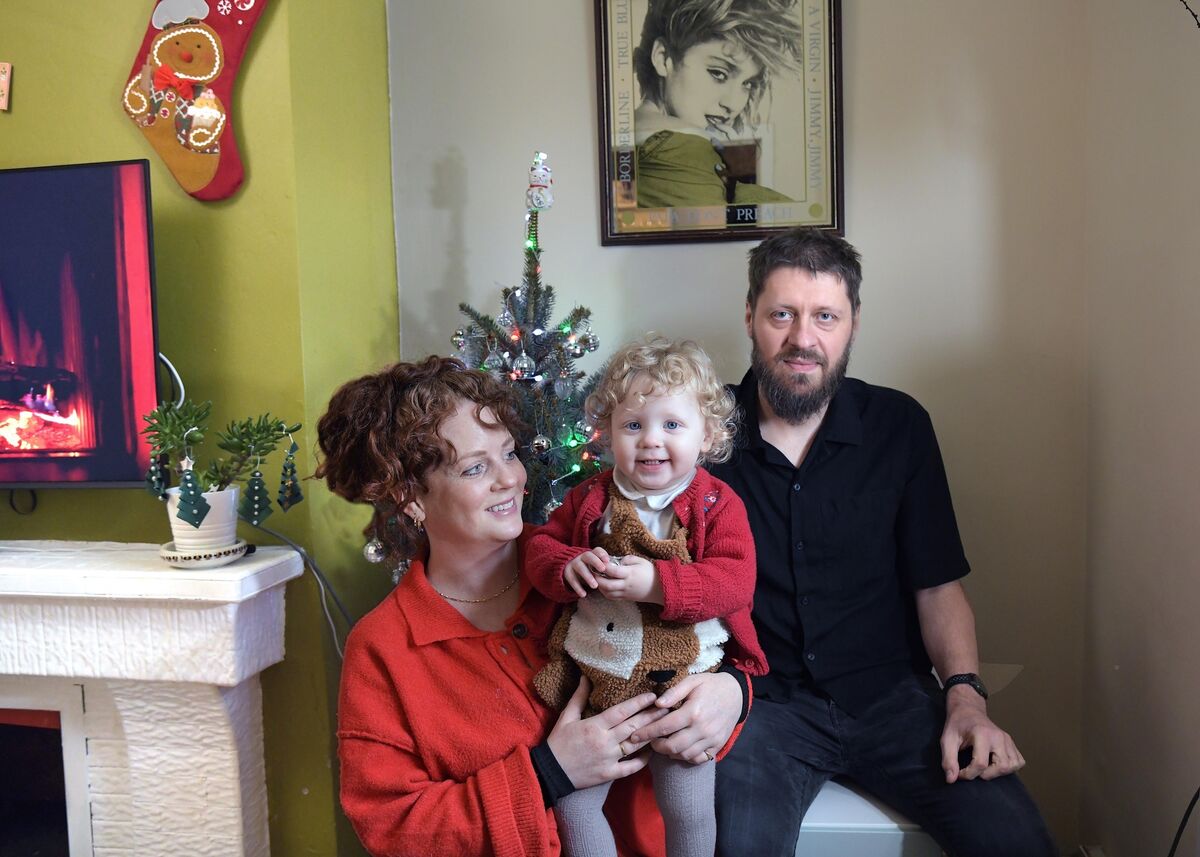  Muireann Mc Colgan, who lives in Dublin with her husband Tomasz and their 13-month-old daughter Aobh, is dealing with a diagnosis of metastatic cancer. Picture: Moya Nolan.