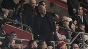 <p>WATCHING ON: Liverpool manager Arne Slot watches on from the stands during the Carabao Cup quarter-final match at St. Mary's Stadium, Southampton. Picture date: Wednesday December 18, 2024.</p>