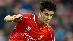 Coutinho back for Reds