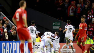 Liverpool exit Champions League as late Gerard strike not enough