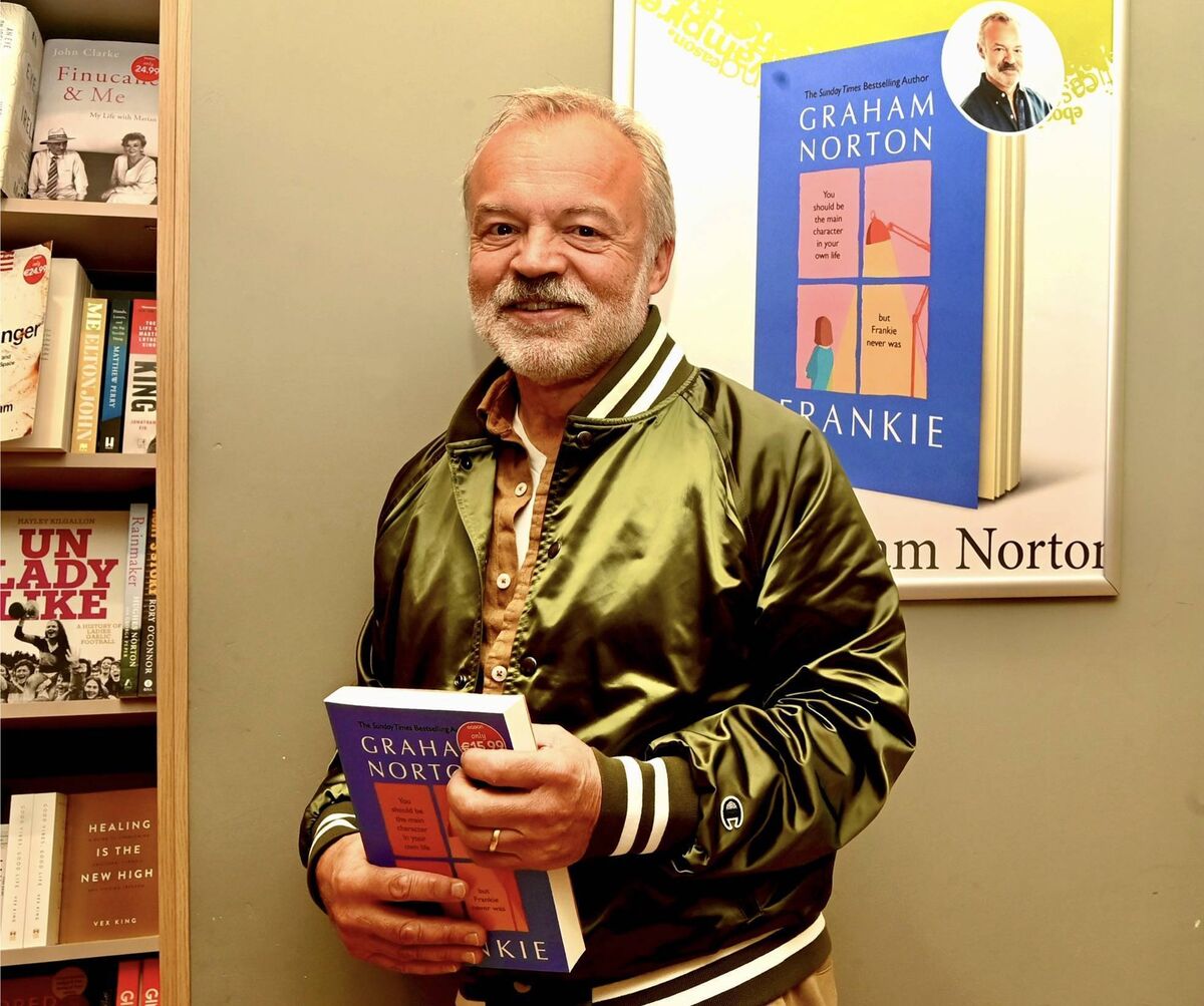 Narrated by the Cork author, Graham Norton's audiobook Frankie is an immersive experience. Picture: Larry Cummins.