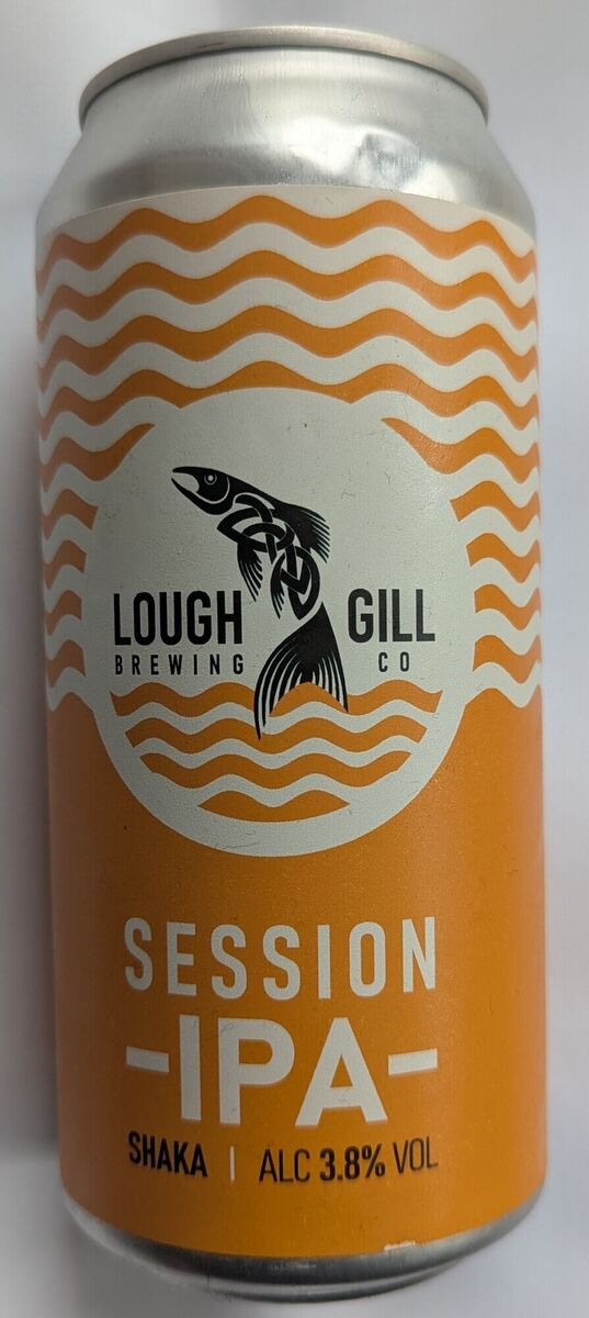 Lough Gill ‘Shaka’ Session IPA 3.8% ABV, 440ml, €3.25 Lough Gill ‘Shaka’ Session IPA 3.8% ABV, 440ml, €3.25