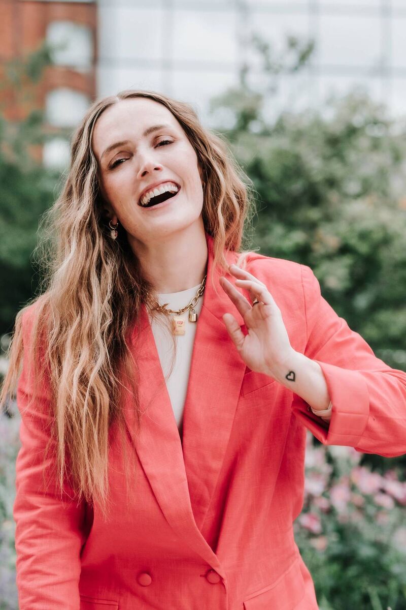 Comedian Emma Doran. Pictures: Nina Val. Location: The Terrace at the Conrad, Dublin. Comedian Emma Doran. Pictures: Nina Val. Location: The Terrace at the Conrad, Dublin.