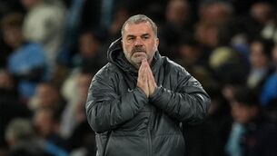 <p>Ange Postecoglou expects Tottenham to be active in the January transfer window (Martin Rickett/PA)</p>