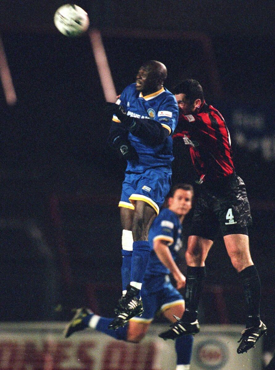 BLUE CHIP: Dominic Iorfa in his Waterford days. The Blues benefited from the forwardâs services for 24 matches, his second-longest stint at any club. Pic: David Maher/SPORTSFILE BLUE CHIP: Dominic Iorfa in his Waterford days. The Blues benefited from the forwardâs services for 24 matches, his second-longest stint at any club. Pic: David Maher/SPORTSFILE