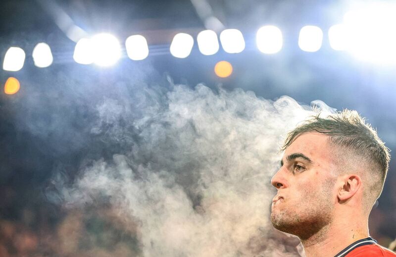 HOT AIR: Munster’s Alex Kendellen dejected after their Christmas defeat to Leinster in 2022 at Thomond Park. Pic: Dan Sheridan, Inpho HOT AIR: Munster’s Alex Kendellen dejected after their Christmas defeat to Leinster in 2022 at Thomond Park. Pic: Dan Sheridan, Inpho