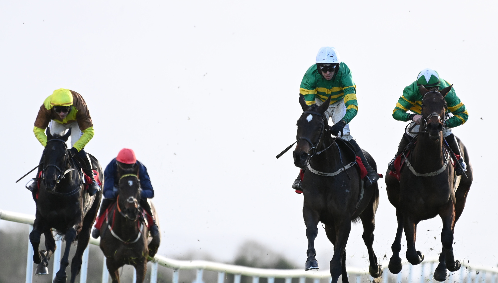 BATTLE LOST BUT... Galopin Des Champs may have been beaten into third in the John Durkan Memorial but there were positives o be taken from the run.  	Picture: Healy Racing