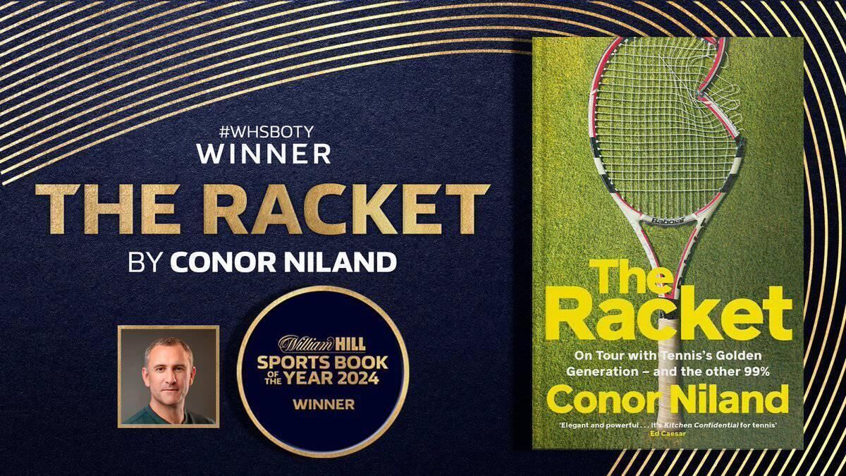 MAJOR HONOUR: Former professional tennis player and Irish number one Conor Niland from Limerick won the William Hill Sports book of the year for 2024. MAJOR HONOUR: Former professional tennis player and Irish number one Conor Niland from Limerick won the William Hill Sports book of the year for 2024.