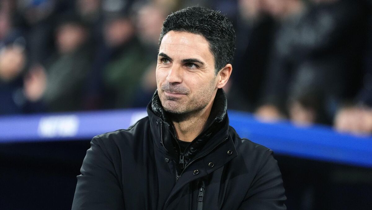WATCH YOUR HOUSE: Arsenal manager Mikel Arteta. 