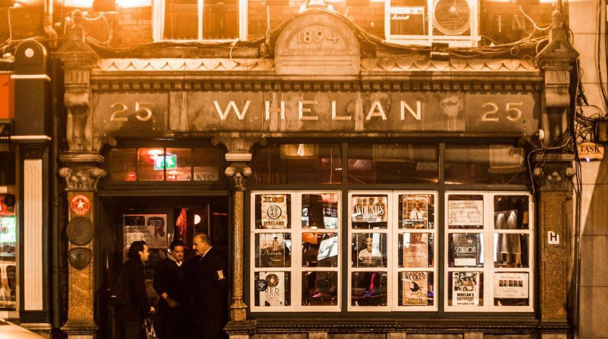 Whelan's bar music venue Dublin