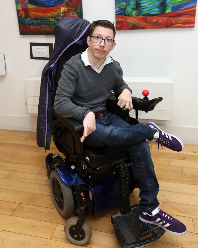 Ricky Coonan: 'It's the footpaths, they're not accessible at the moment.' Picture: Brendan Gleeson Ricky Coonan: 'It's the footpaths, they're not accessible at the moment.' Picture: Brendan Gleeson