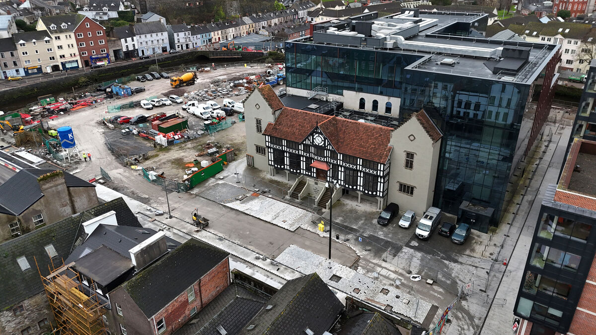 As the ninth anniversary of the sod-turning on the Bam/Live Nation site on South Main St approaches, the State looks set to take a much bigger stake in the project. Picture: Larry Cummins