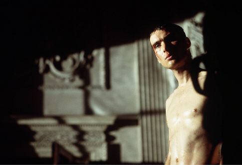 Cillian Murphy in a scene from his hit horror movie, Film 28 Days Later.