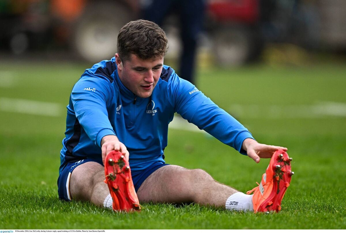 Gus McCarthy made his Leinster and Ireland debut in 2024, making it a year to remember for the young Irish hooker.
