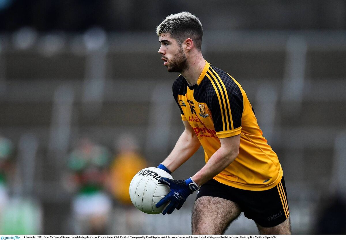 Sean McEvoy can be another electric forward option for Cavan with the new rules in play.