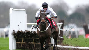 <p>Constitution Hill ridden by Nico de Boinville on their way to winning the Ladbrokes Christmas Hurdle on King George VI Chase Day at Kempton Park Racecourse. Picture: John Walton/PA Wire.</p>