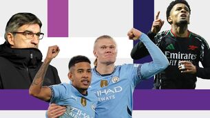 <p>TALKING POINTS: Southampton manager Ivan Juric, Arsenal's injured wonderkid Ethan Nwaneri and Manchester's flying winger Savinho and Erling Haaland. </p>