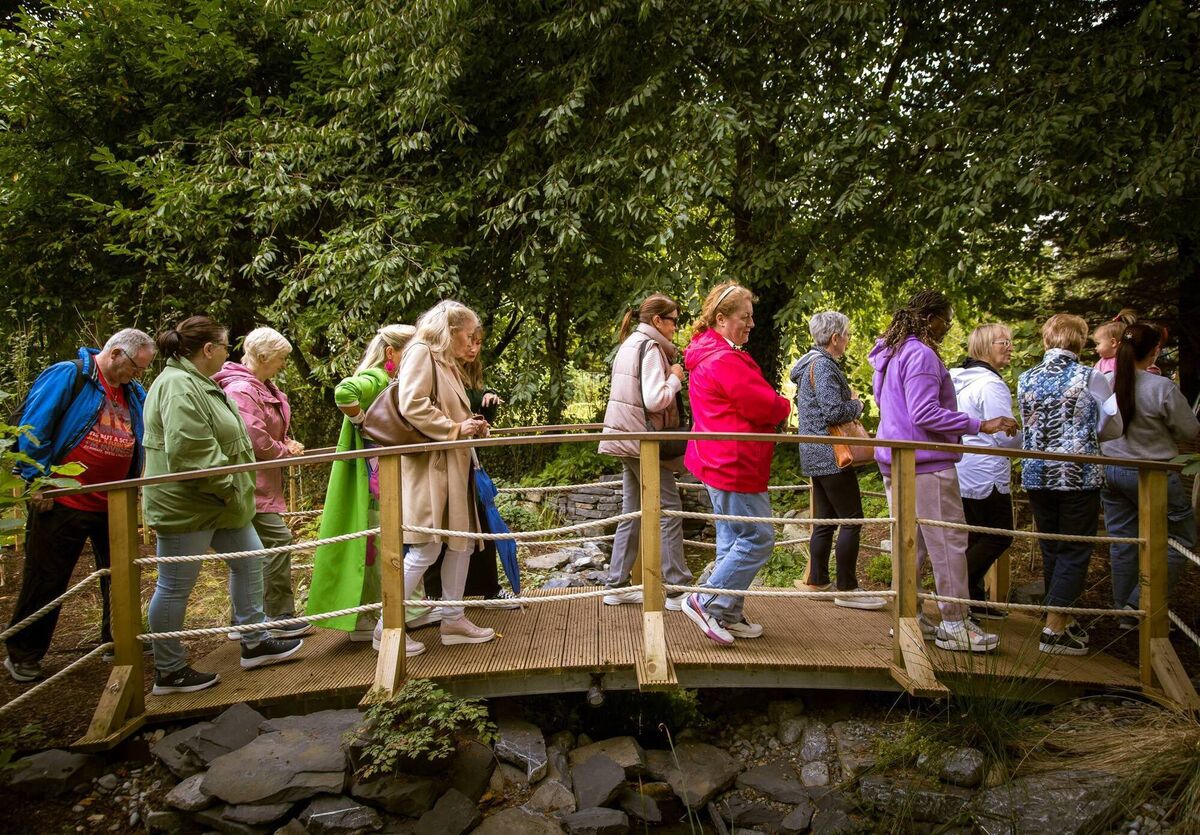 A bridge spanning time: a Cosmic Walk was officially opened in An Gairdín Beo A bridge spanning time: a Cosmic Walk was officially opened in An Gairdín Beo