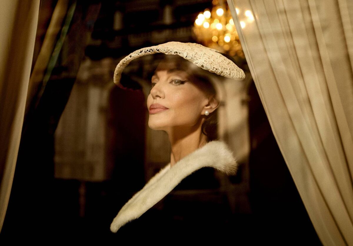 Angelina Jolie in a scene from Maria. Angelina Jolie in a scene from Maria.