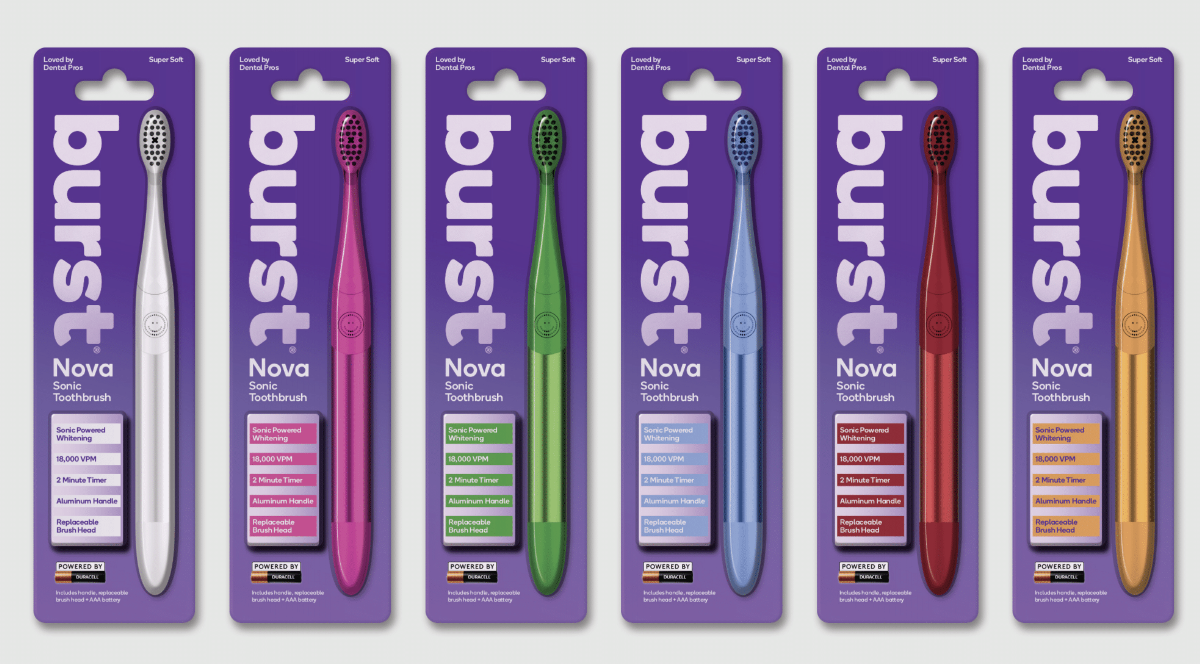 BURST Nova Sonic Toothbrush (RRP €12.99)