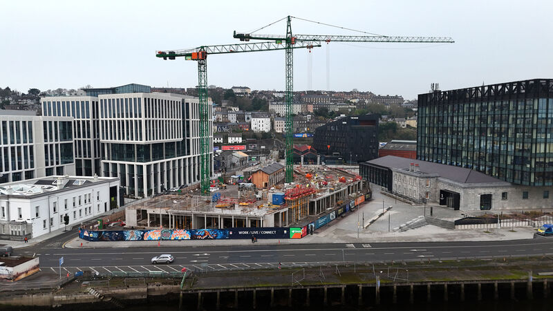 The LDA has partnered with BAM/Clarendon on Horgan's Quay where work on a 302-unit apartment scheme is well underway Picture: Larry Cummins The LDA has partnered with BAM/Clarendon on Horgan's Quay where work on a 302-unit apartment scheme is well underway Picture: Larry Cummins