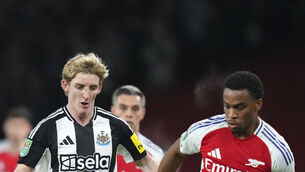 Jurrien Timber wants to win silverware at Arsenal (Kirsty Wigglesworth/AP)