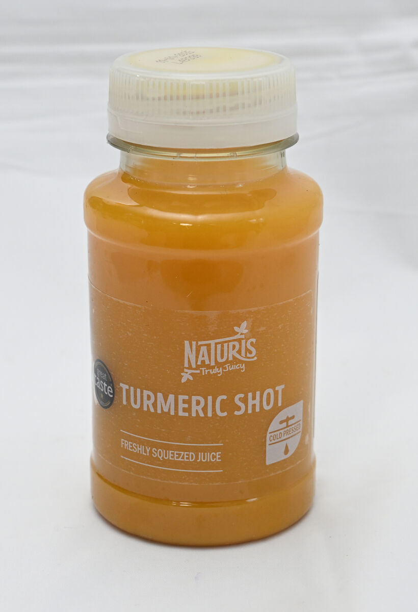 Lidl Naturis turmeric shot 150ml €1.79 Lidl Naturis turmeric shot 150ml €1.79
