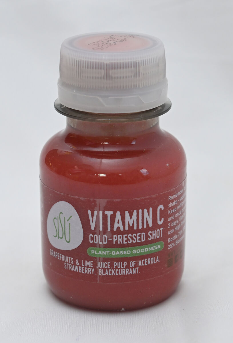 Sisú Vitamin C cold-pressed shot 100ml €2.95 Sisú Vitamin C cold-pressed shot 100ml €2.95