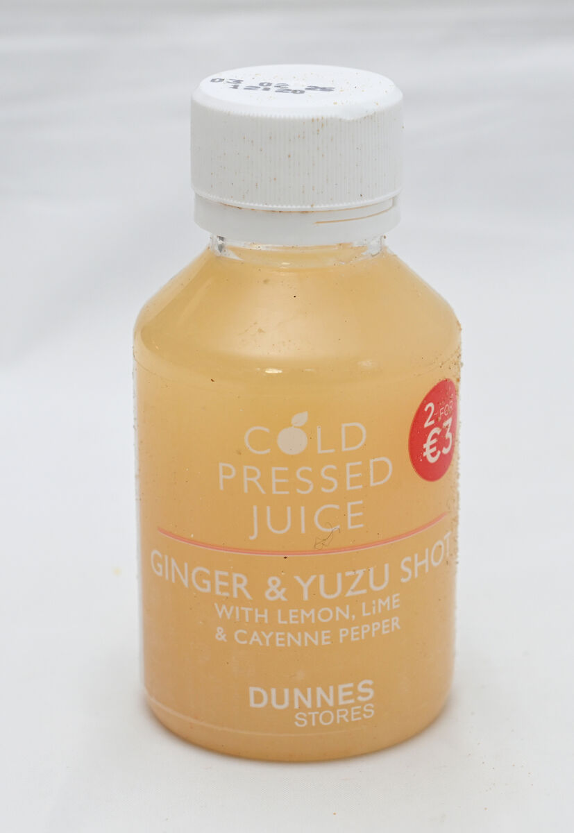 Dunnes Cold Pressed Ginger & Yuzu 100ml 2 for €3 Dunnes Cold Pressed Ginger & Yuzu 100ml 2 for €3