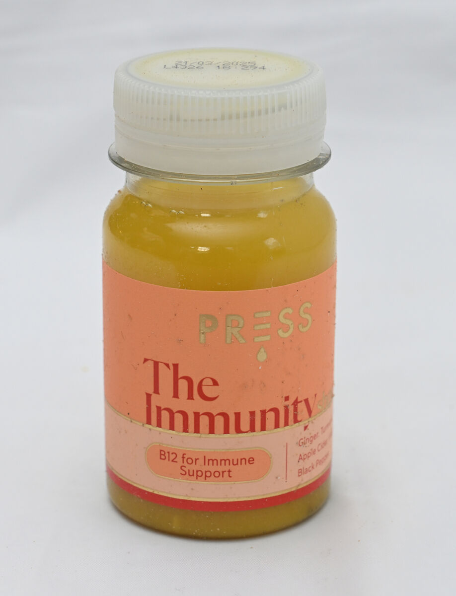 Press The Immunity Shot 100ml €2.95 Press The Immunity Shot 100ml €2.95