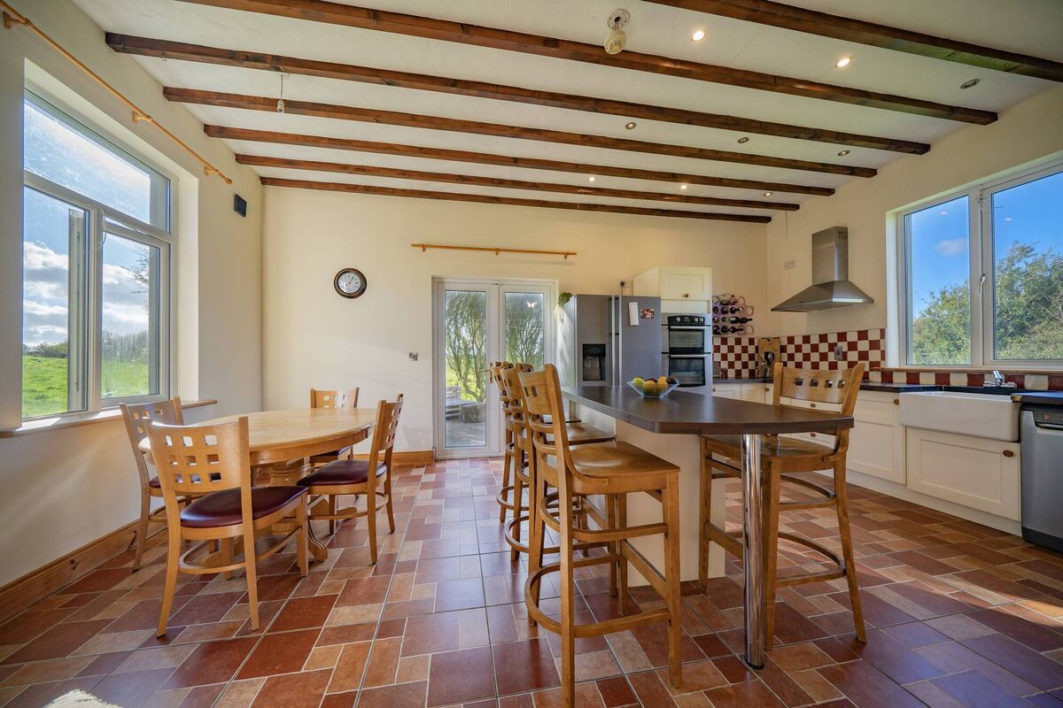 Interiors are bright