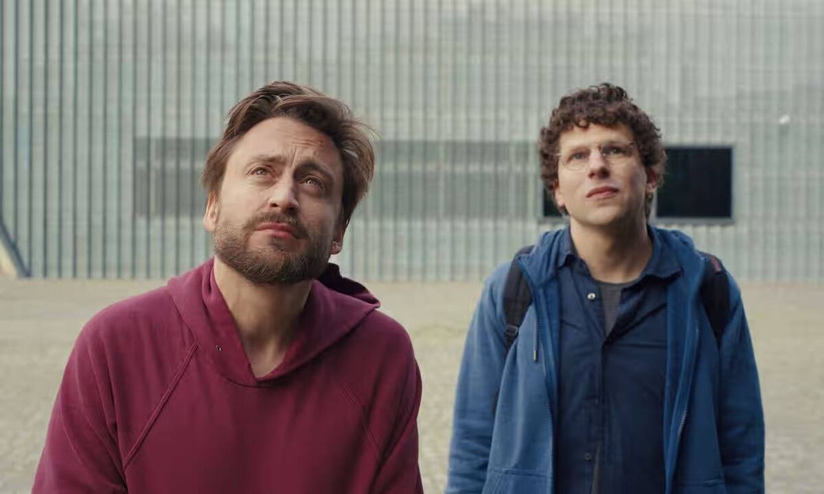 A Real Pain stars Kieran Culkin and Jesse Eisenberg A Real Pain stars Kieran Culkin and Jesse Eisenberg