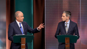 <p>Fine Gael leader and Taoiseach Simon Harris agreed that there needed to be a health-led approach to addiction, but cautioned against 'creating a social acceptance' around drug use. Picture: Niall Carson/PA</p>