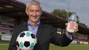 <p>EXACTLY: Former Liverpool striker Ian Rush’s name became synonymous with milk as well as record goalscoring feats thanks to a 1989 advert (Bob Collier/PA)</p>
