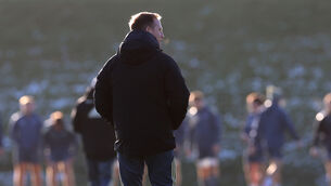<p>FIRE AND ICE: Attack Coach Mike Prendergast. Pic: INPHO/James Crombie</p>