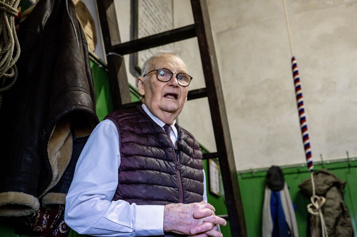 On the cusp of his 90th birthday, Richard De Courcy is looking forward to his continued service as a bell-ringer at Christ Church Cathedral in Waterford. Picture: Chani Anderson On the cusp of his 90th birthday, Richard De Courcy is looking forward to his continued service as a bell-ringer at Christ Church Cathedral in Waterford. Picture: Chani Anderson