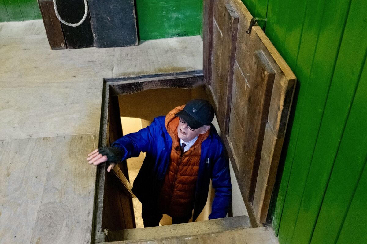 Richard De Courcy continues to clamber up the 60 steps to the bell-ringer's positions in Christ Church Cathedral, Waterford, where he has rung the bells every Sunday since he was in his 20s. Picture Chani Anderson Richard De Courcy continues to clamber up the 60 steps to the bell-ringer's positions in Christ Church Cathedral, Waterford, where he has rung the bells every Sunday since he was in his 20s. Picture Chani Anderson