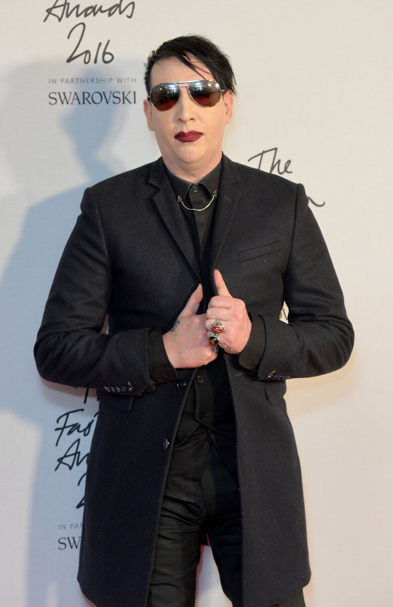 
                            Manson was dropped by his agent, manager and record label. Picture: Matt Crossick/PA Wire.