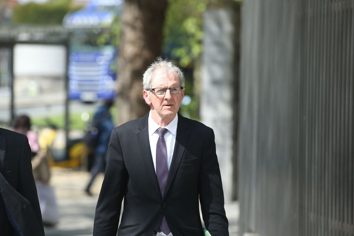 One might surmise that Sean Burke believes the assault on a female garda to have occurred while he was 'on mission' from some deity attempting to save the world from evil of one sort or another. Picture: Collins Courts One might surmise that Sean Burke believes the assault on a female garda to have occurred while he was 'on mission' from some deity attempting to save the world from evil of one sort or another. Picture: Collins Courts